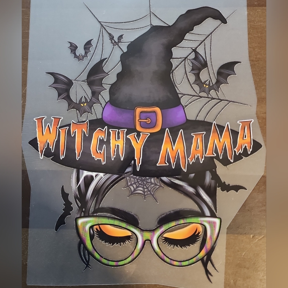 Witchy Mama Halloween Poster
